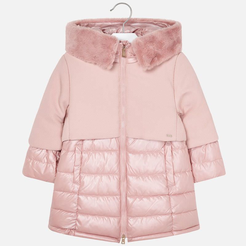 Dívčí kabát Mayoral růžový 